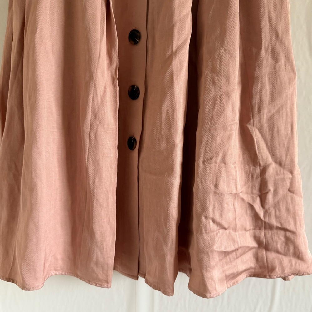 NWT REISS Oakley Button MIDI Skirt Size 4 - Picture 4 of 11